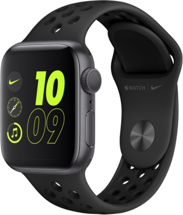 Apple Watch Nike SE (GPS) with Nike Sport Band 44mm Space Grey Aluminium Case - Black