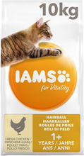 IAMS for Vitality Hairball Ausgewachsene Katzen Huhn - Sparpaket: 2 x 10 kg