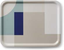 Tray Sand, Large Home Tableware Dining & Table Accessories Trays Blå Applicata*Betinget Tilbud