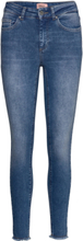 "Onlblush Midsk Ank Rw Rea12187 Noos Bottoms Jeans Skinny Blue ONLY"