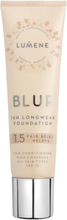Blur 16H Longwear Spf15 Foundation 1.5 Fair Beige Foundation Smink LUMENE