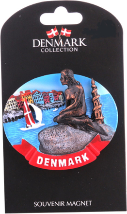 Souvenir Magnet Sjöjungfru Denmark