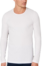 Schiesser 95-5 Organic Cotton Long Sleeve Shirt Weiß Ökologische Baumwolle Small Herren