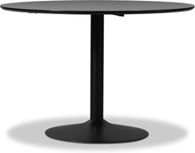 Seat matbord högtryckslaminat ø110 cm - Svart