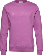 Willie Sweatshirt Sweat-shirt Genser Lilla Soulland*Betinget Tilbud