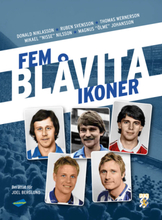 Fem Blåvita Ikoner