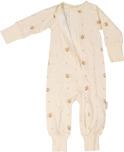 Geggamoja X Mrs Mighetto Bamboo Baby Pyjamas Pyjamas Sie Jumpsuit Multi/mønstret Geggamoja*Betinget Tilbud