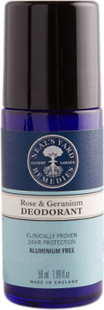 Rose & Geranium Deodorant Roll On Deodorant Roll-on Nude Neal's Yard Remedies*Betinget Tilbud