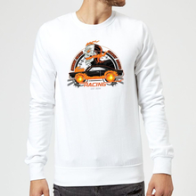 Marvel Ghost Rider Robbie Reyes Racing Sweatshirt - White - M