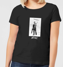Evil Dead 2 Ash Boomstick Women's T-Shirt - Black - 3XL