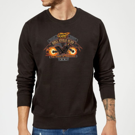 Marvel Ghost Rider Hell Cycle Club Sweatshirt - Black - XL