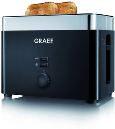 Graef To62eu Toaster Black Bun Holder Brødrister - Sort