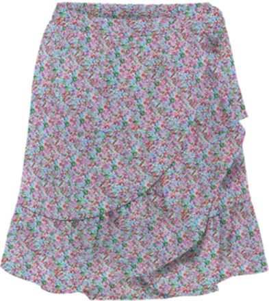 Onlnova Lux Merle Short Skirt Aop Ptm Kort Nederdel Multi/patterned ONLY