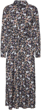 Kaobina Oline Dress Dresses Shirt Dresses Multi/mønstret Kaffe*Betinget Tilbud
