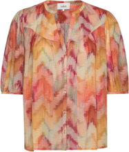 Alabama Shirt Kortermet Skjorte Multi/mønstret Ba&sh*Betinget Tilbud