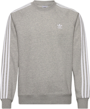3-Stripes Crew Sweat-shirt Genser Grå Adidas Originals*Betinget Tilbud