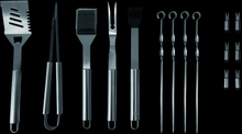 BBQ barbecue tool set 15-delig