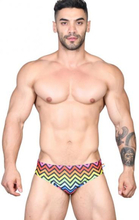 Andrew Christian Disco Pride Bikini disco animal print