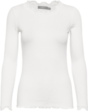 "Frhizamond 2 T-Shirt Ext Tops T-shirts & Tops Long-sleeved White Fransa"