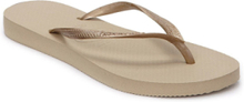 Slim Shoes Summer Shoes Sandals Beige Havaianas*Betinget Tilbud