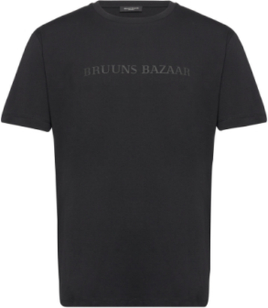 Gusbblogo Tee Tops T-Kortærmet Skjorte Black Bruuns Bazaar
