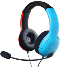 LVL40 Wired Stereo Headset -Joycon Blue/Red