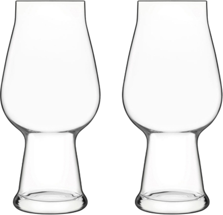 Luigi Bormioli - Birrateque ølglass ipa/ale 54 cl 2 stk klar