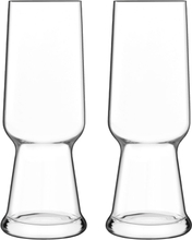 Luigi Bormioli - Birrateque ølglass pilsner 54 cl 2 stk klar
