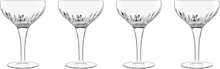 Luigi Bormioli - Mixology cocktailglass 22,5 cl 4 stk klar