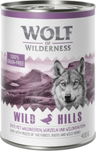 Wolf of Wilderness Adult 6 x 400 g - Arctic Spirit - Rentier