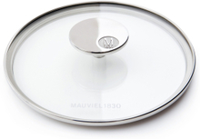 Mauviel M'360 glasslokk klar/stål - 18 cm