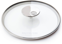 Mauviel M'360 glasslokk klar/stål - 14 cm