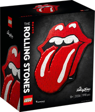 Rolling Stones: Lego art tounge construction
