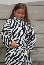 Little Zebra badjas / kinderbadjas - L (9-10 jaar)
