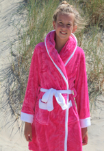 Little Pink-white badjas / Kinderbadjas met capuchon - L (9-10 jaar)