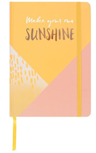 Make Your Own Sunshine A5 Notebook