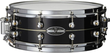 Pearl 14x5 Kapur/Fiberglass Hybrid Exotic Snare Drum Ebony Lacquer w/Pearl Inlay