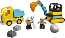 LEGO DUPLO Town: Truck & Tracked Excavator Toy (10931)