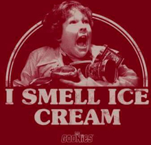 The Goonies I Smell Ice Cream Herren T-Shirt - Burgunderrot - S