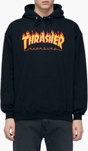 Thrasher - Flame Hood - Sort - S