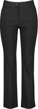 Samoon Elastyczne spodnie Jenny z wygodną nogawką czarny 52 damski