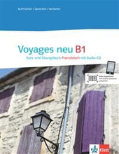 Voyages neu B1 Kurs- und Übungsbuch + Klett Augmented App
