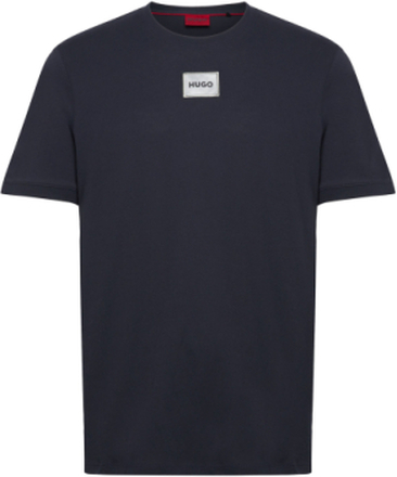 Diragolino_G Designers T-Kortærmet Skjorte Navy HUGO