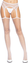 Net Stockings With Garter Belt
