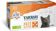 Yarrah Bio Kat Mult-Pack Alu Kuip - Kattenvoer - 8x100 g