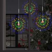vidaXL Utendørs julelys kinaputter 4stk flerfarget 20 cm 560 lysdioder