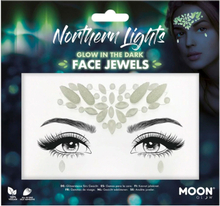 Face Jewels Glow in the Dark Northern Lights