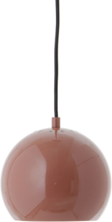 Frandsen Ball Pendel Ø18 Cm Rød Glossy Loftlamper
