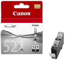 Canon CLI-521BK - Svart Foto