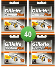 Gillette Combi Scheermesjes Contour Plus 40 mesjes